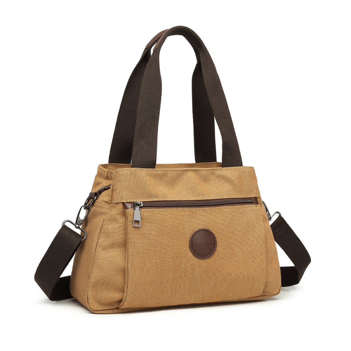 Kono Canvas Multi-Functional Cross Body Bag