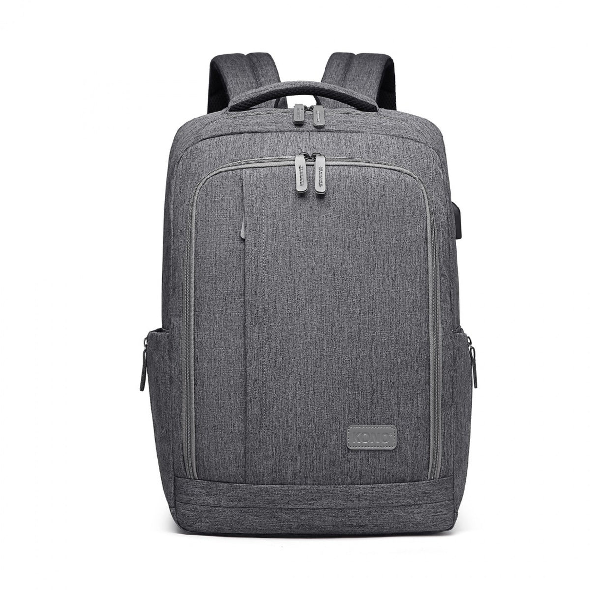 Kono Multi-Compartment Backpack with USB Port