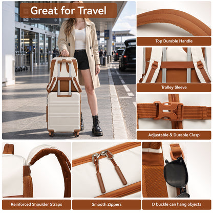 Kono Premium Carry-On Travel Backpack