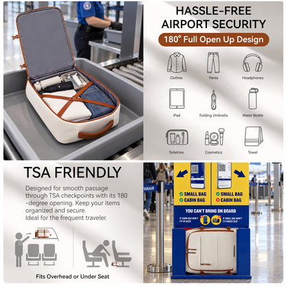 Kono Premium Carry-On Travel Backpack