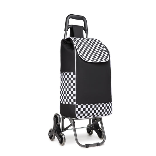 Kono 6 Wheel Push Shopping Trolley