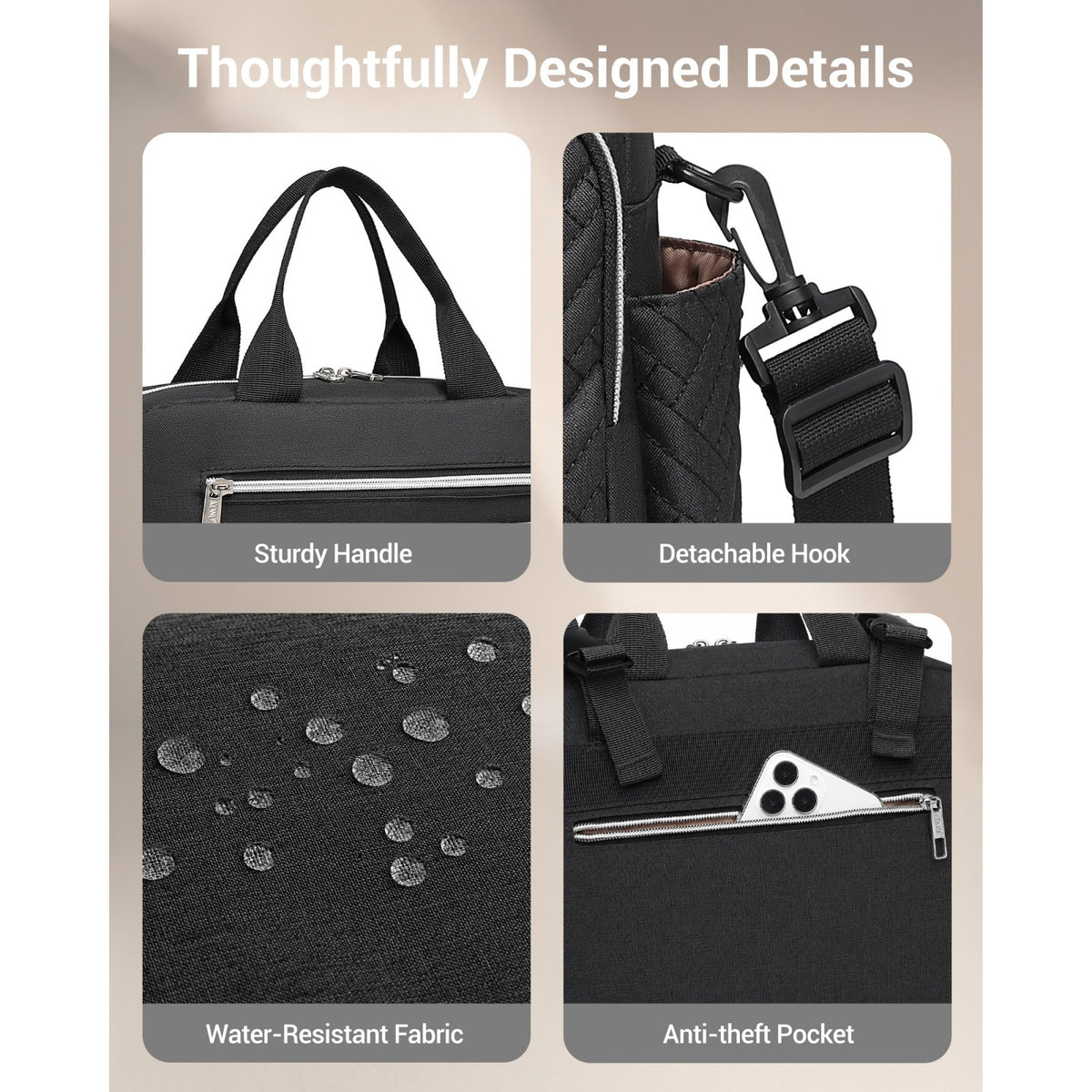 Kono Durable And Functional Changing Tote Bag