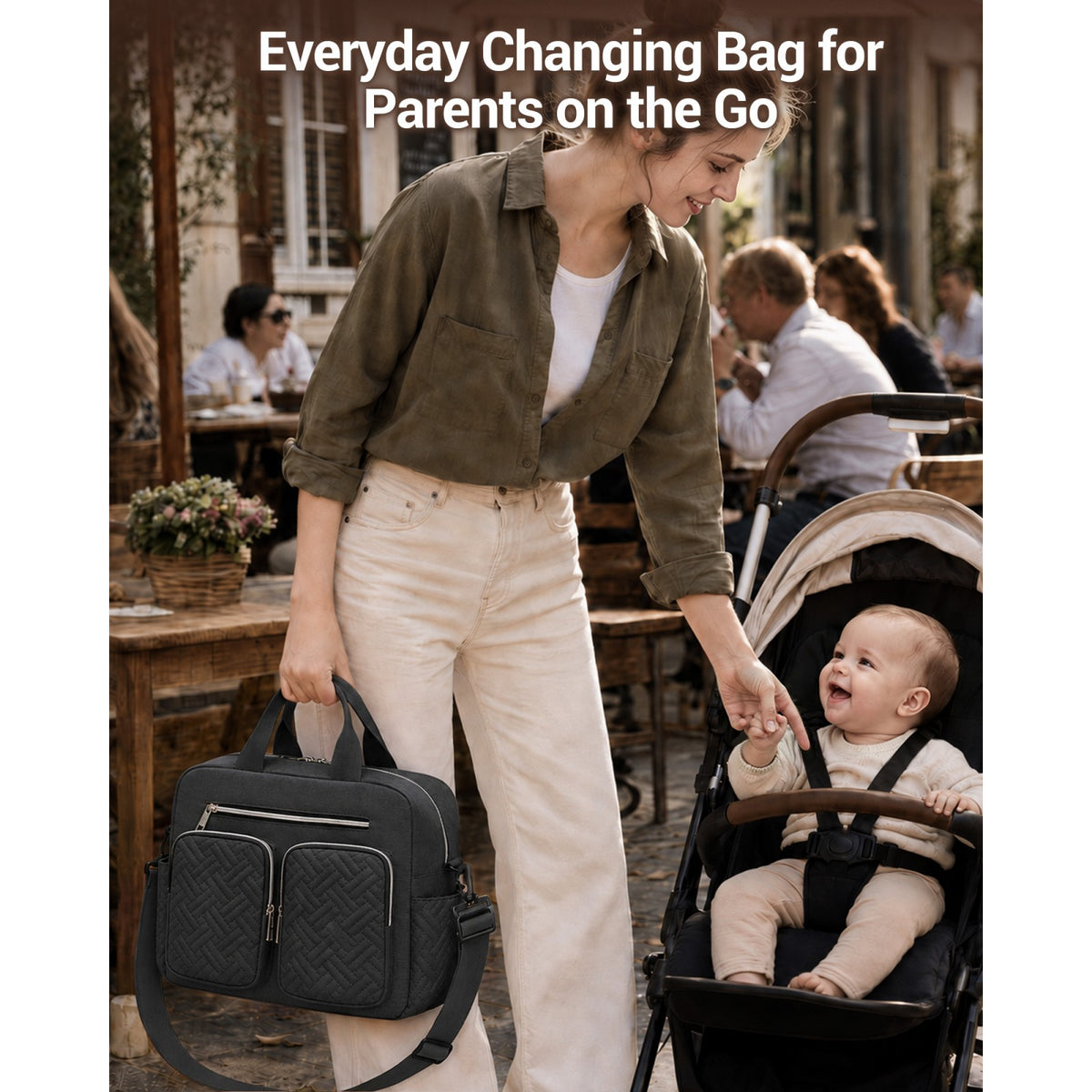 Kono Durable And Functional Changing Tote Bag