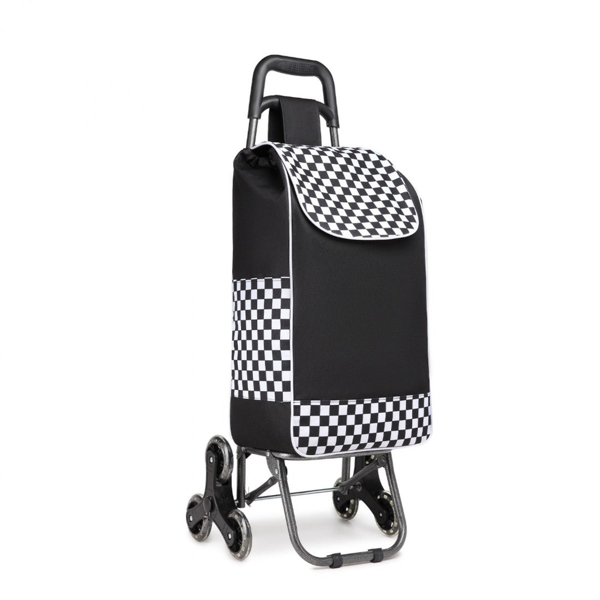 Kono 6 Wheel Push Shopping Trolley