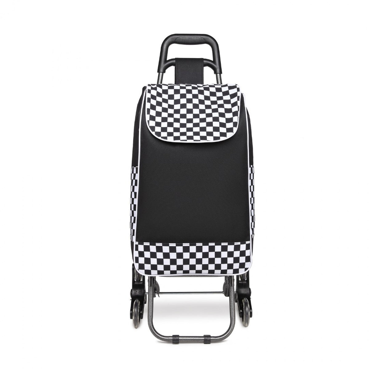 Kono 6 Wheel Push Shopping Trolley