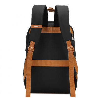 Kono Multi-Compartment Laptop Backpack