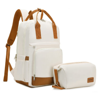 Kono Multi-Compartment Laptop Backpack