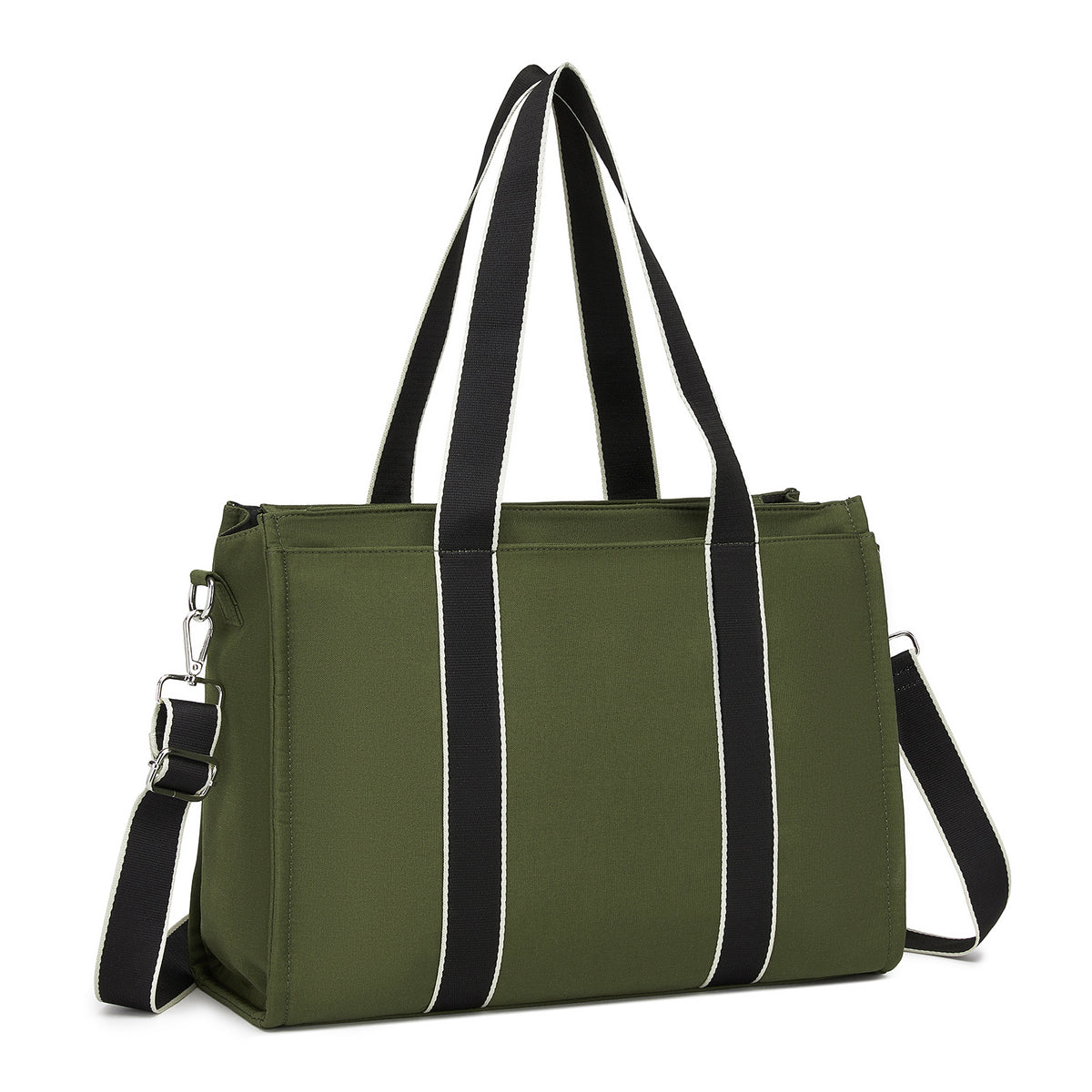 Miss Lulu Wearproof Large Capacity Tote Bag with 15.6” Laptop Sleeve