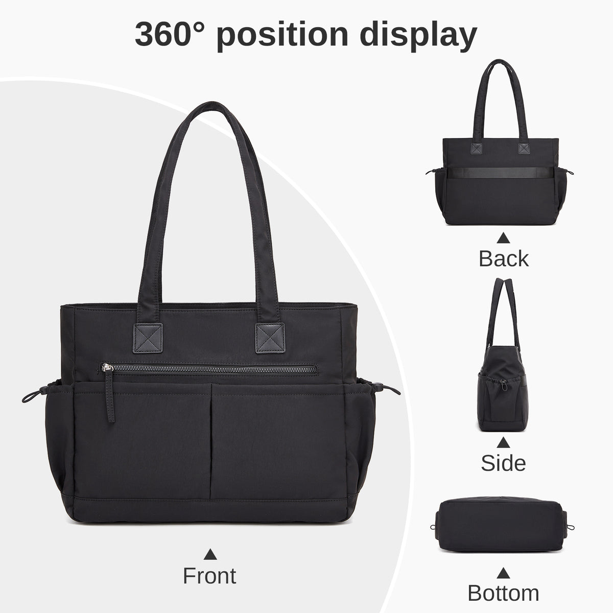 Miss Lulu Chic Roomy Ladies Shoulder Tote Bag,
