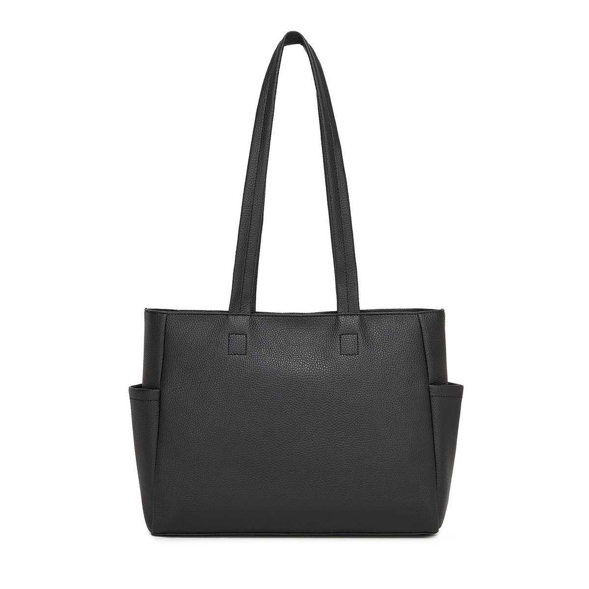 Miss Lulu Women’s Large Capacity PVC Tote Bag, 13‑inch Tablet Compartment