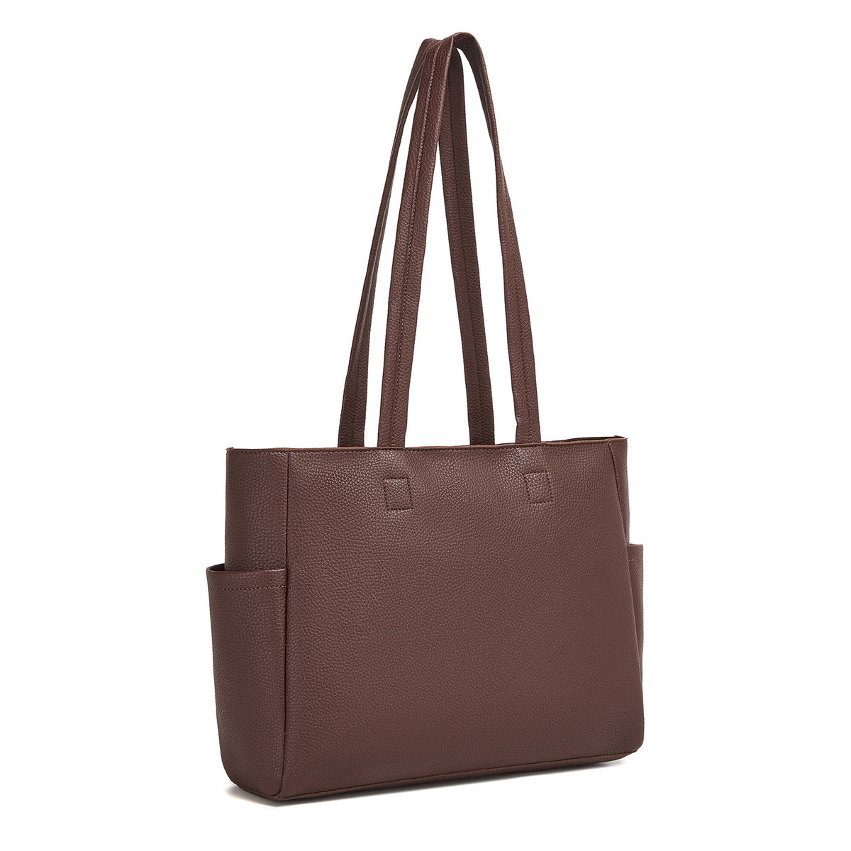 Miss Lulu Women’s Large Capacity PVC Tote Bag, 13‑inch Tablet Compartment