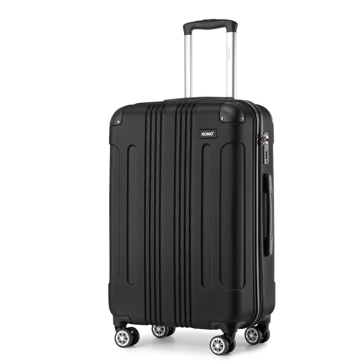Kono ABS Lightweight Compact Hard Shell Suitcase Travel Luggage