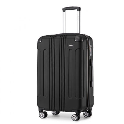 Kono ABS Lightweight Compact Hard Shell Suitcase Travel Luggage