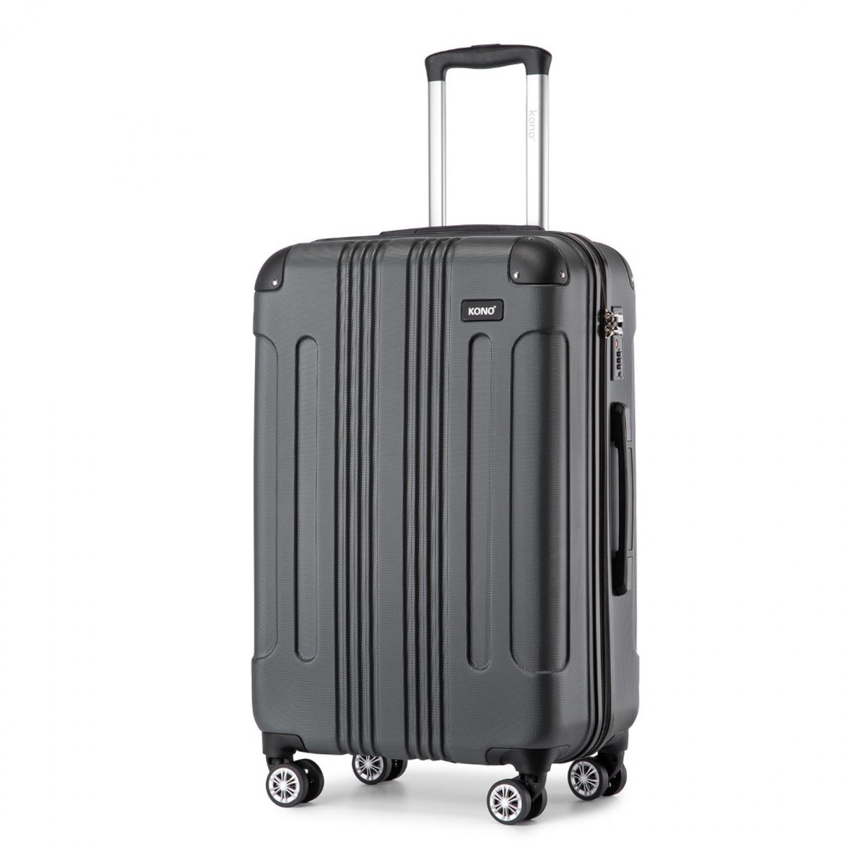 Kono ABS Lightweight Compact Hard Shell Suitcase Travel Luggage