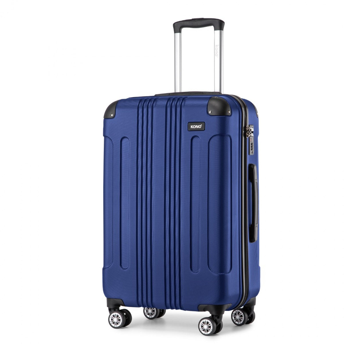 Kono ABS Lightweight Compact Hard Shell Suitcase Travel Luggage