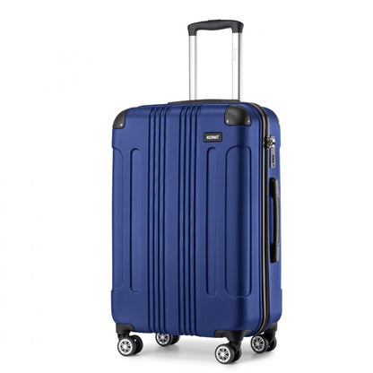 Kono ABS Lightweight Compact Hard Shell Suitcase Travel Luggage