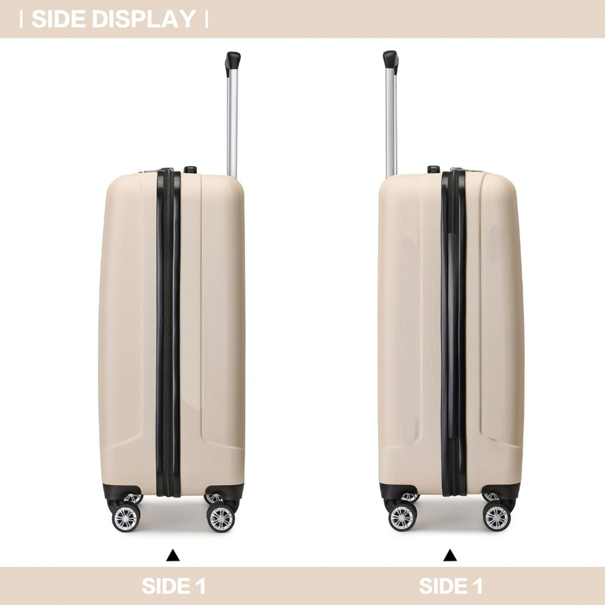 Kono ABS+PC Hard Shell Luggage