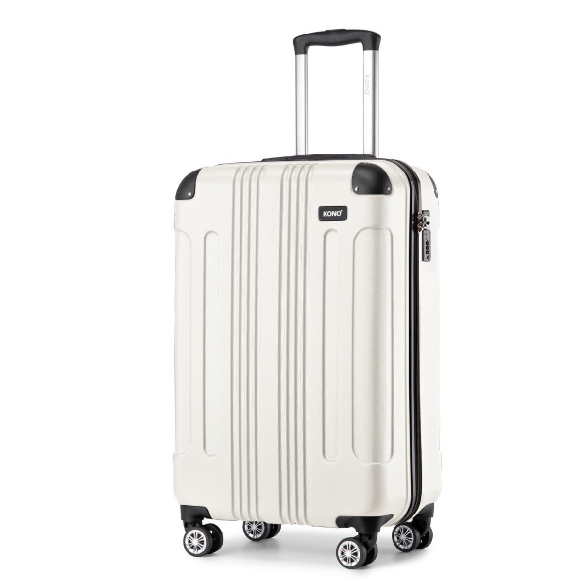 Kono ABS Lightweight Compact Hard Shell Suitcase Travel Luggage