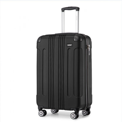 Kono ABS Lightweight Compact Hard Shell Suitcase Travel Luggage