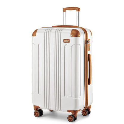 Kono ABS Lightweight Compact Hard Shell Suitcase Travel Luggage