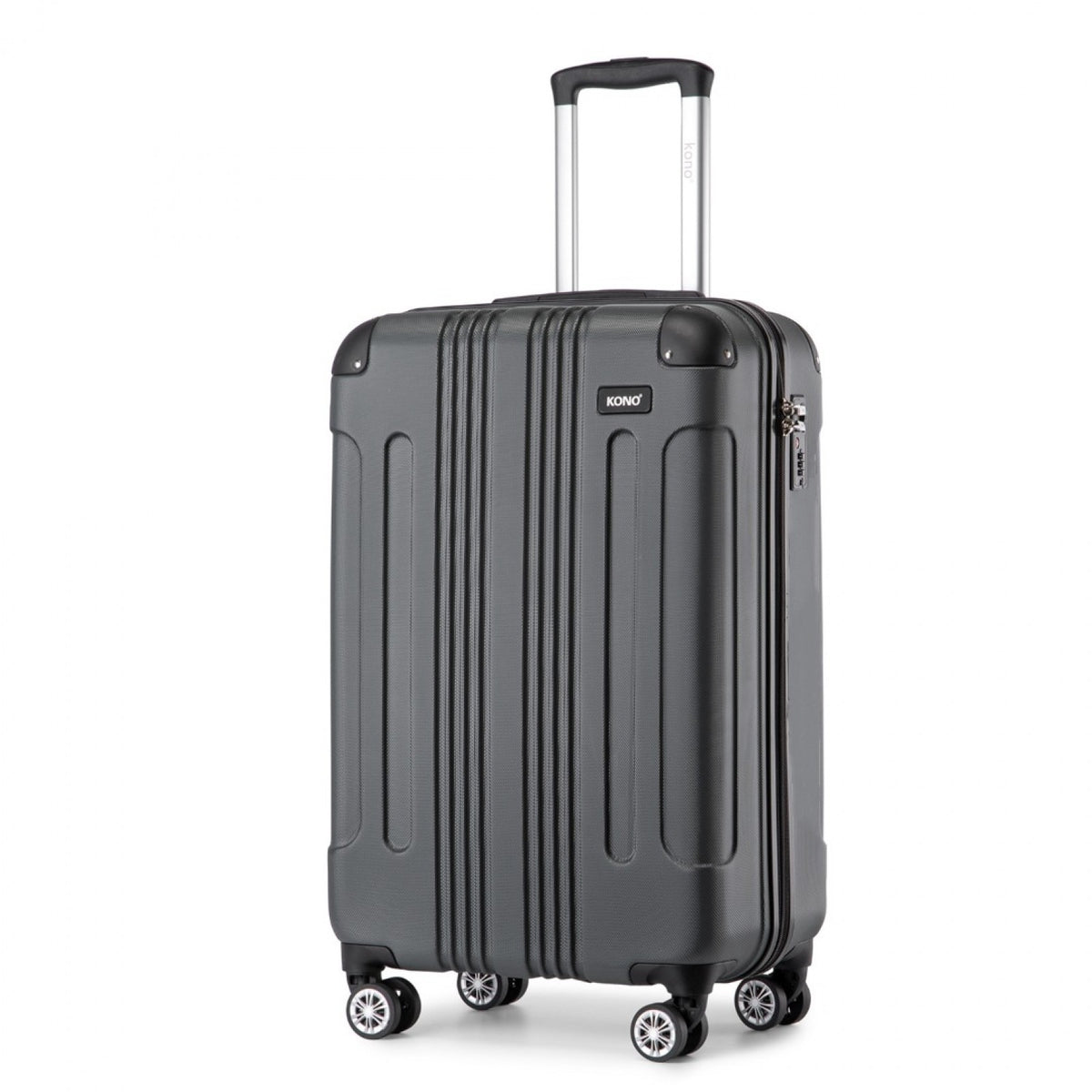 Kono ABS Lightweight Compact Hard Shell Suitcase Travel Luggage