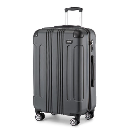 Kono ABS Lightweight Compact Hard Shell Suitcase Travel Luggage