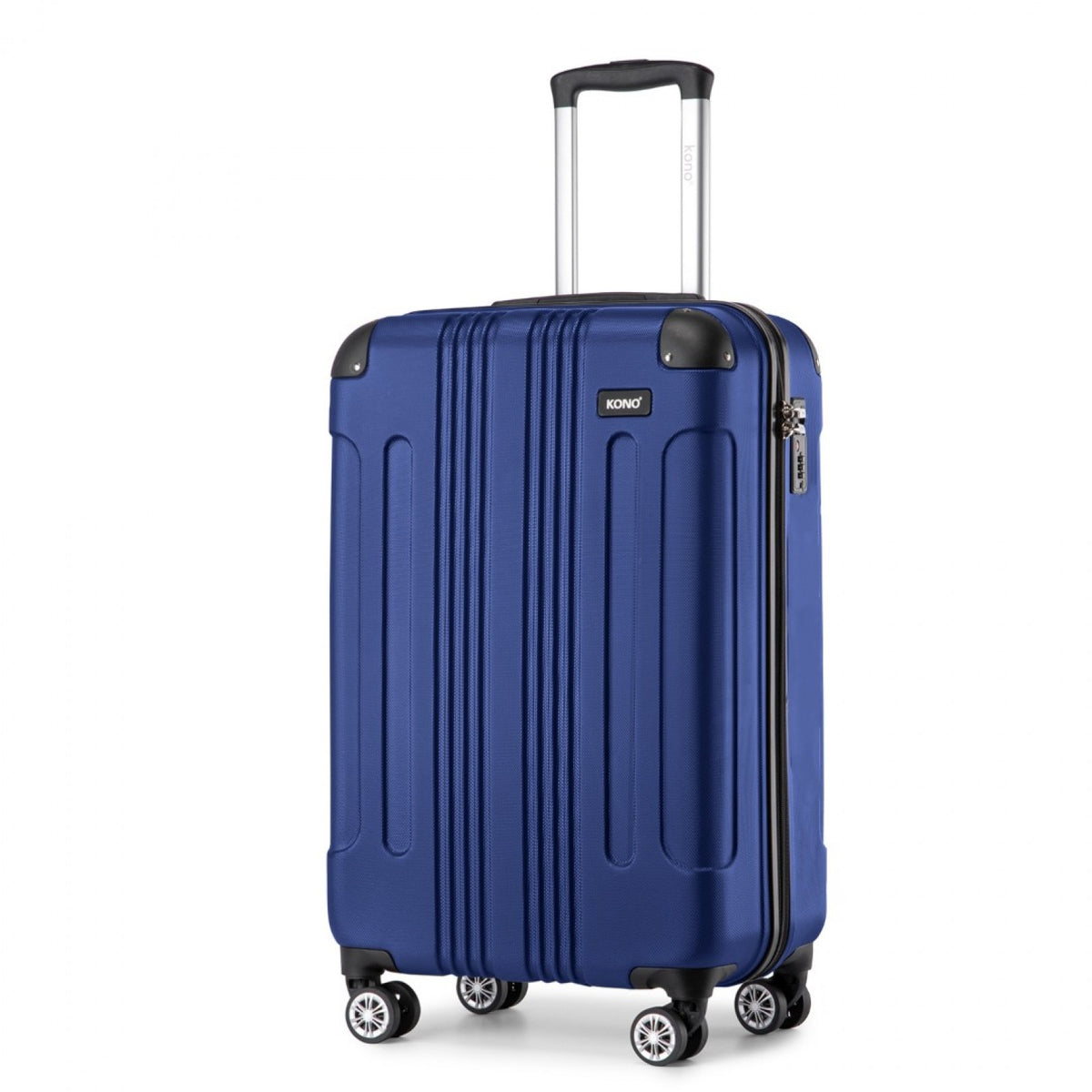 Kono ABS Lightweight Compact Hard Shell Suitcase Travel Luggage