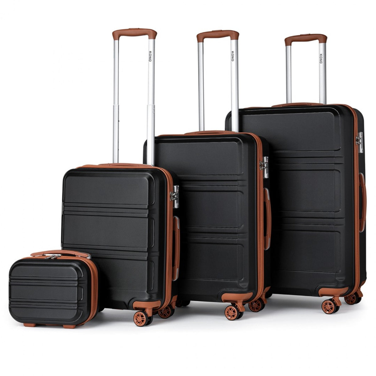 Kono Lightweight Hard Shell ABS Vanity Case