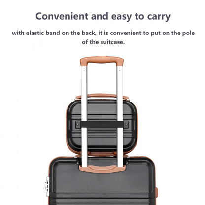 Kono Lightweight Hard Shell ABS Vanity Case