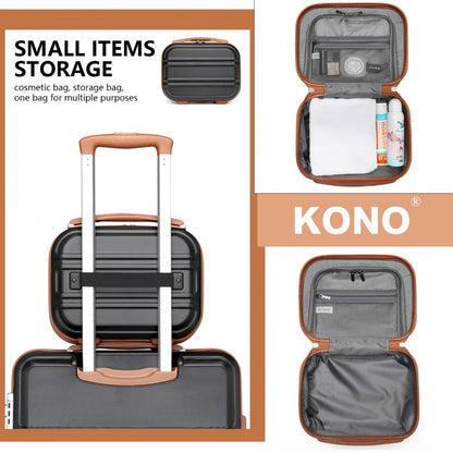 Kono Lightweight Hard Shell ABS Vanity Case