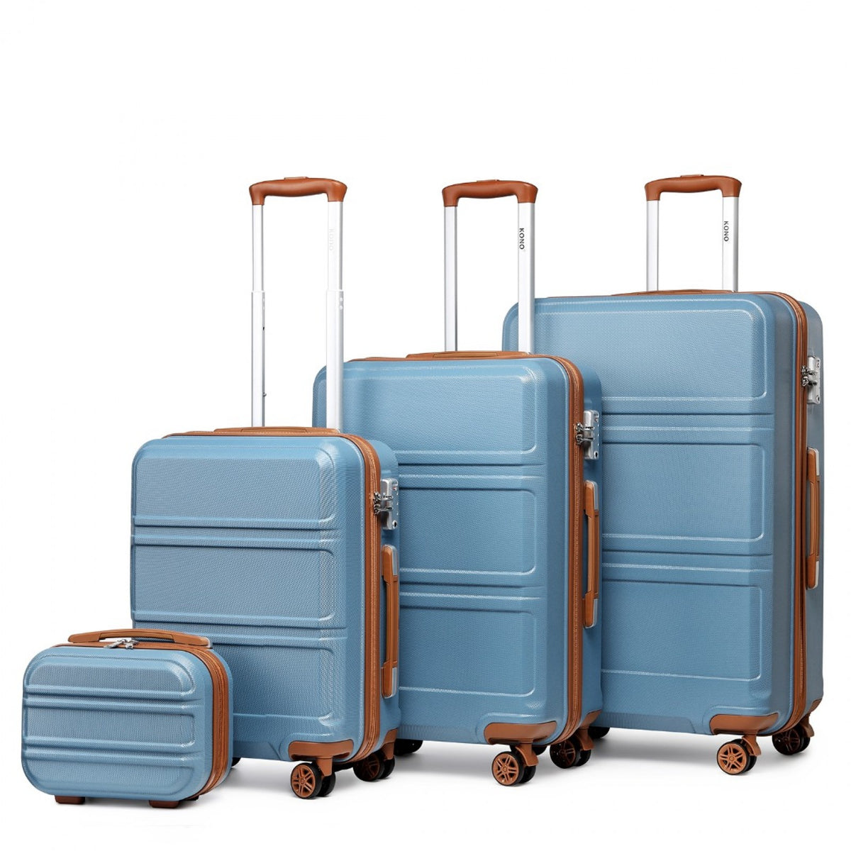 Kono Lightweight Hard Shell ABS Vanity Case