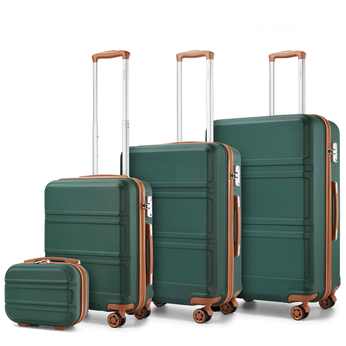 Kono Lightweight Hard Shell ABS Vanity Case