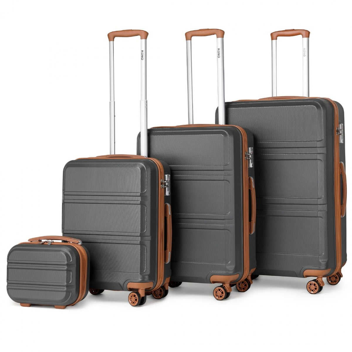 Kono Lightweight Hard Shell ABS Vanity Case