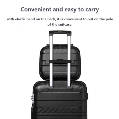 Kono Multi Texture Hard Shell PP Vanity Case- Classic Collection