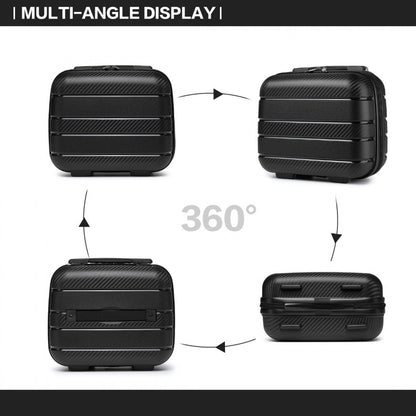 Kono Multi Texture Hard Shell PP Vanity Case- Classic Collection