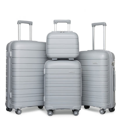 Kono Multi Texture Hard Shell PP Vanity Case- Classic Collection