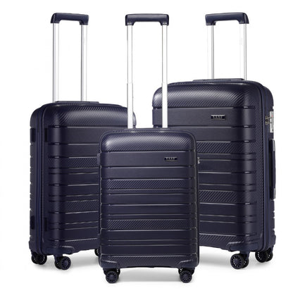 Kono Multi Texture Hard Shell PP Vanity Case- Classic Collection