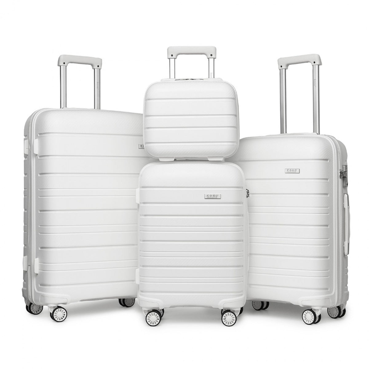 Kono Multi Texture Hard Shell PP Vanity Case- Classic Collection