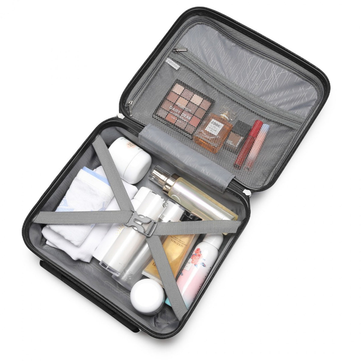 Kono Bright Hard Shell PP Vanity Case