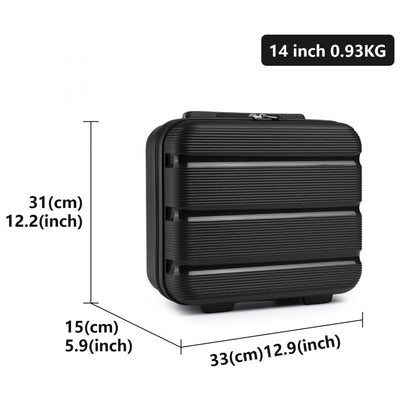 Kono Bright Hard Shell PP Vanity Case