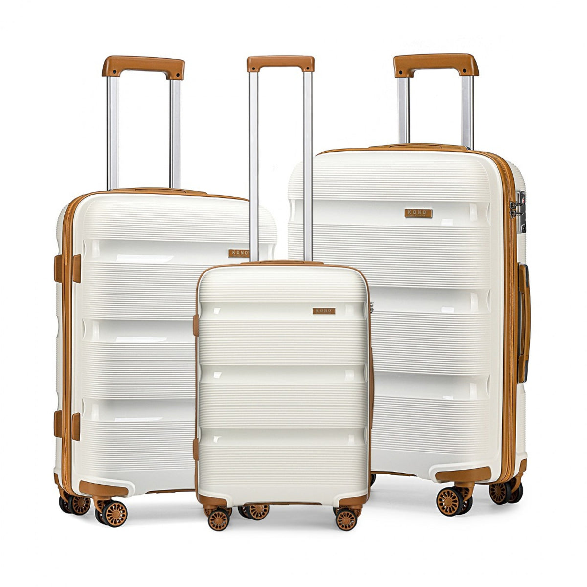 Kono Bright Hard Shell PP Vanity Case