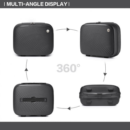 British Traveller Lightweight Polypropylene Vanity Case