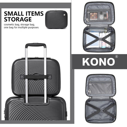 British Traveller Lightweight Polypropylene Vanity Case