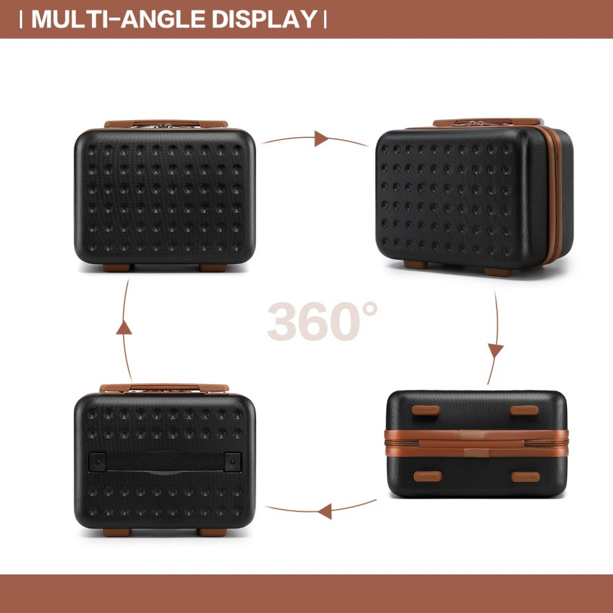 Kono Special Hard Shell ABS Vanity Case