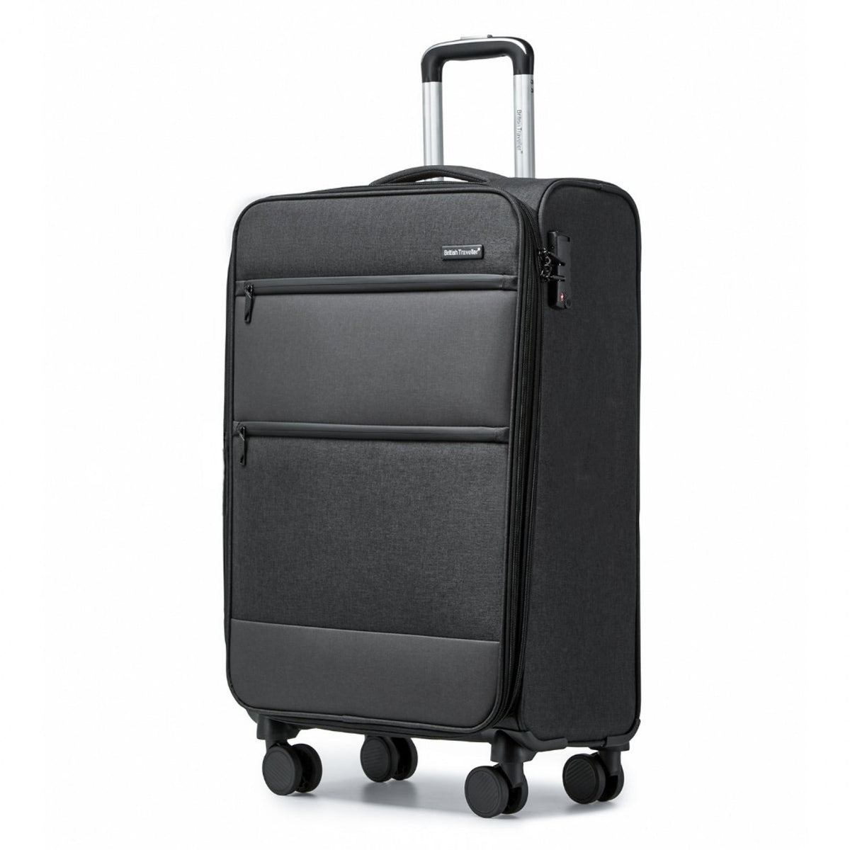 British Traveller Lightweight Suitcase