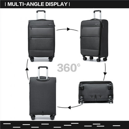 British Traveller Lightweight Suitcase