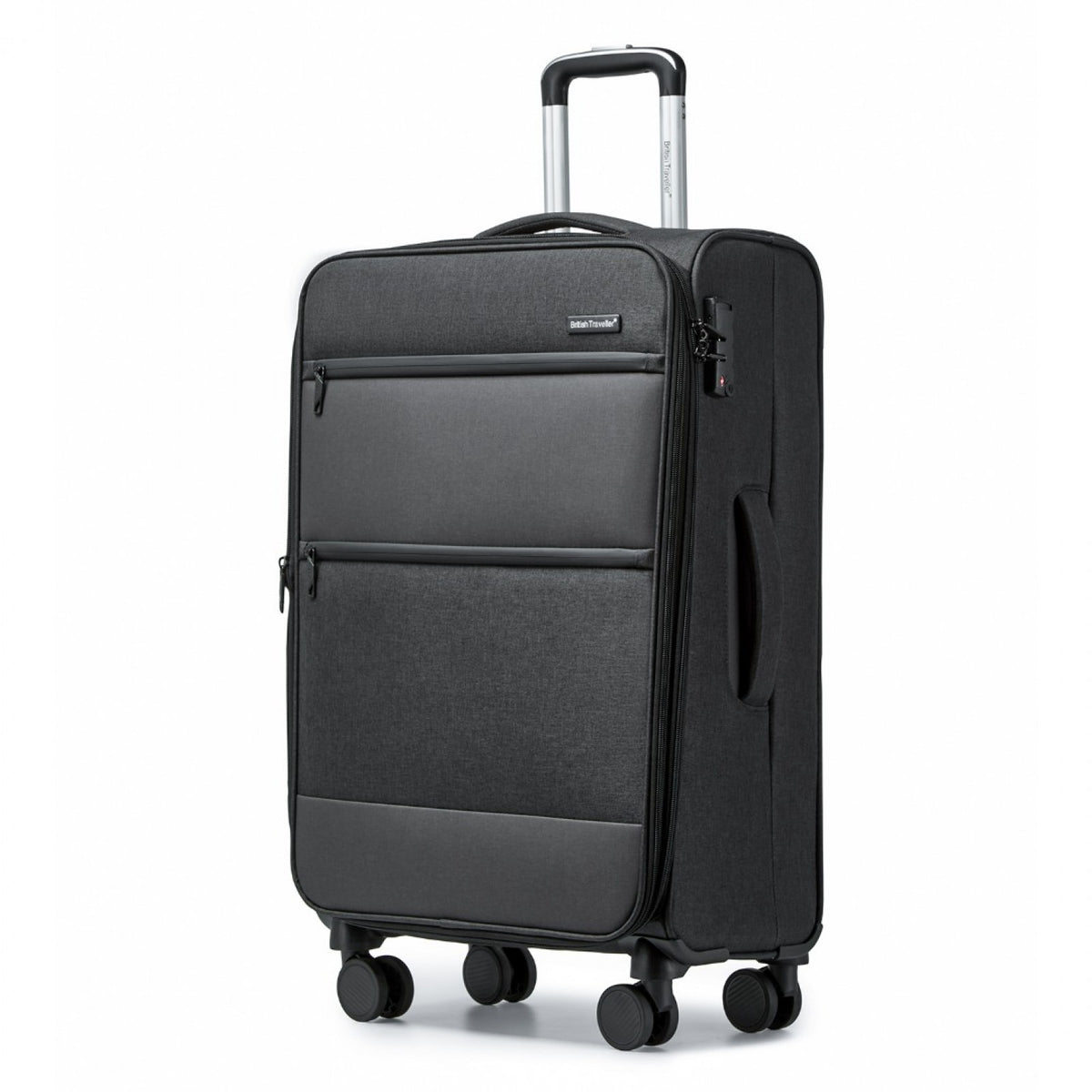 British Traveller Lightweight Suitcase