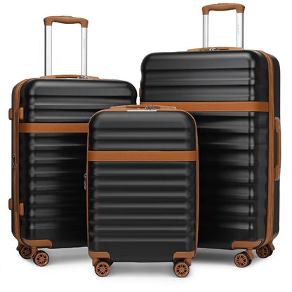 Kono Stylish Lightweight Hard Shell ABS+PC Suitcase