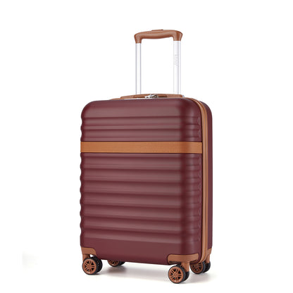 Kono Stylish Lightweight Hard Shell ABS+PC Suitcase