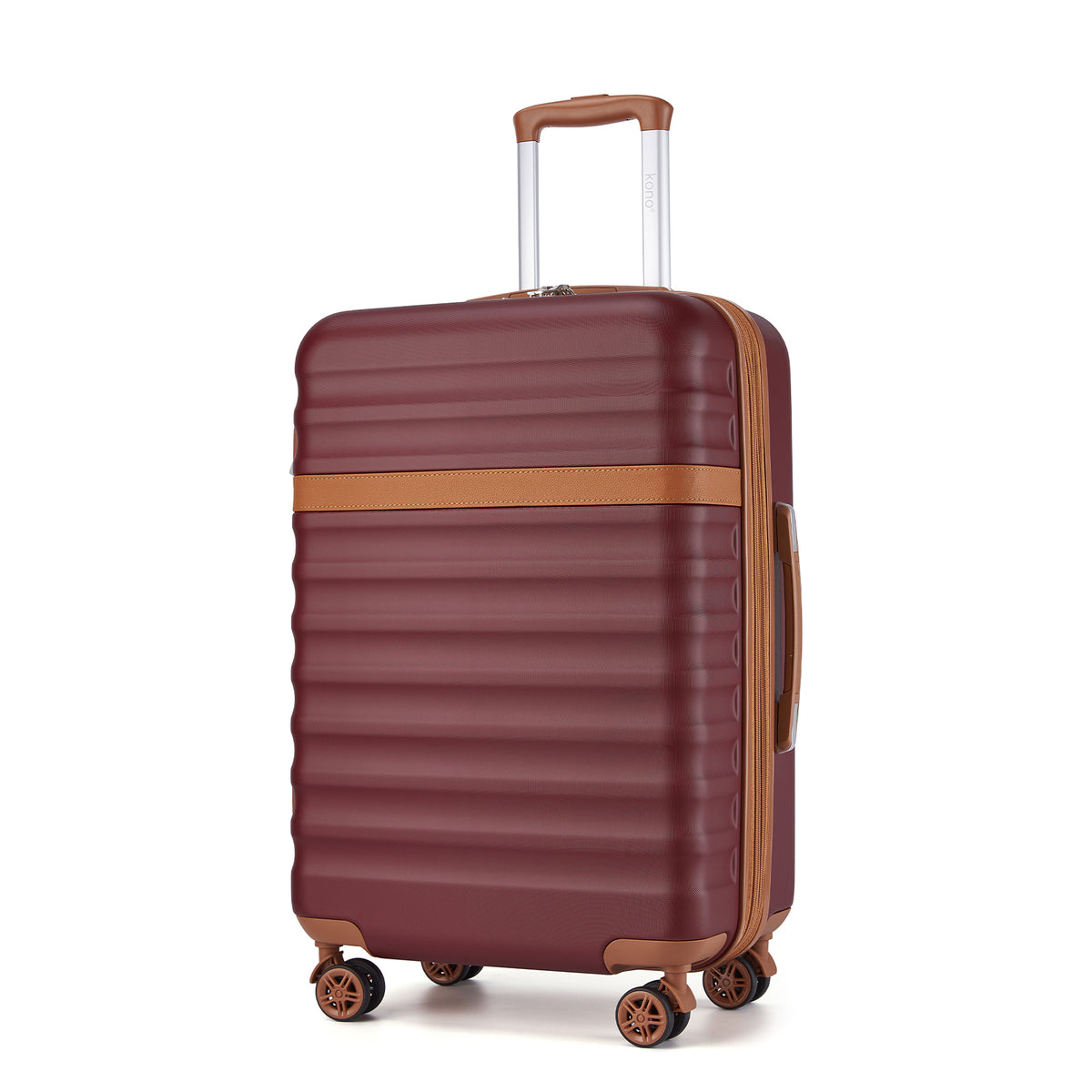 Kono Stylish Lightweight Hard Shell ABS+PC Suitcase